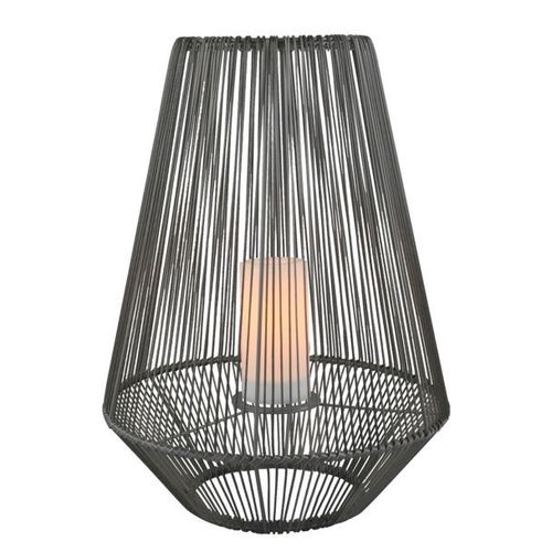 Lampe Solaire Led Mineros, Grise, H 51 Cm