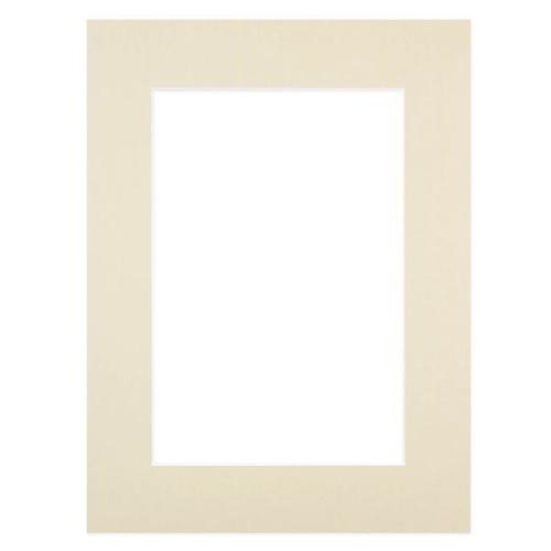 Passe-partout beige 50x70 cm ouverture 40x50 cm