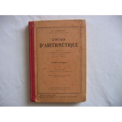 Cours D'arithmétique