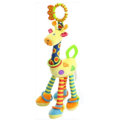 Hochets En Peluche Doux Et Mignons Pour Bébé,Girafe,Animal,Mobile,Poignée,Jouets,Savoir À Chaud Avec Tewindsor,Cadeaux Pour - Type Old Yellow 165
