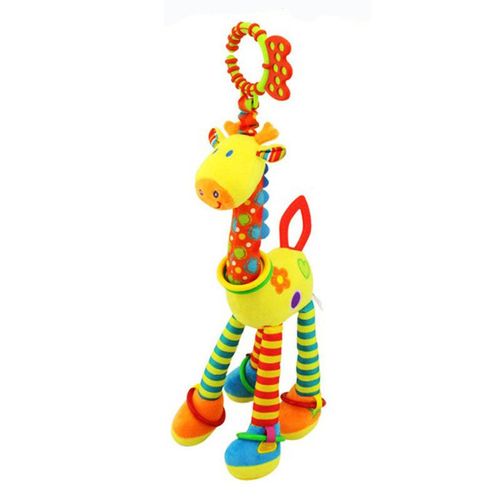Hochets En Peluche Doux Et Mignons Pour Bébé,Girafe,Animal,Mobile,Poignée,Jouets,Savoir À Chaud Avec Tewindsor,Cadeaux Pour - Type New Yellow 165