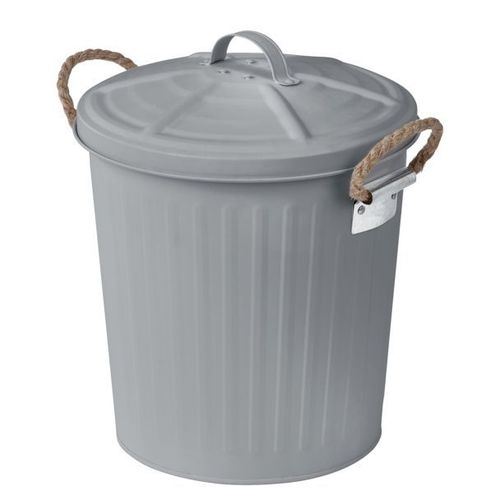 Poubelle Gara gris, 6 l WENKO
