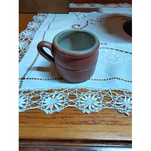 Petit Pot En Gres , A Beurre ,,Ancien