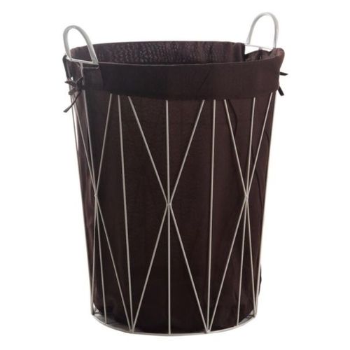 Panier À Linge En Métal Et Coton