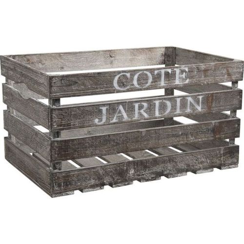Caisse En Bois Côté Jardin Longueur 38cm