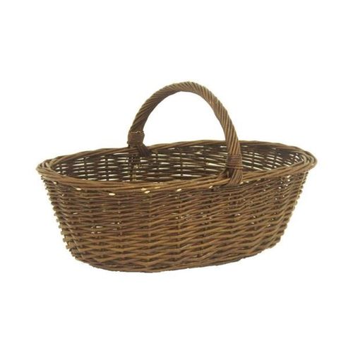 Panier À Champignons En Osier Brut