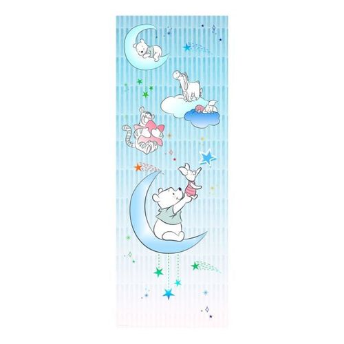 Papier Peint intissé Disney Winnie l'ourson Porcinet dans les étoiles 100 cm x 280 cm