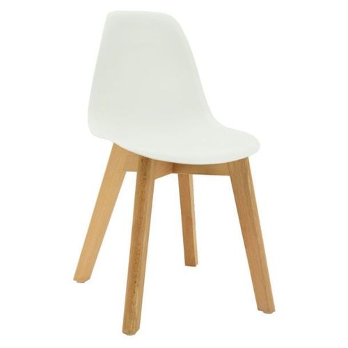 Chaise Enfant Polypropylène Et Bois
