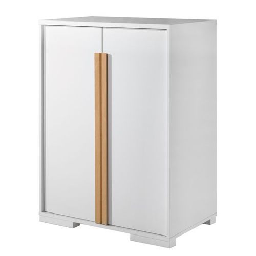 Armoire 2 Portes Pour Lit Blanc