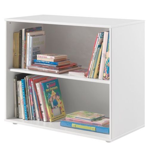 Vipack Pino Bibliothque Pour Lit Mezzanine Mdf Blanc 85,5 X 43 X 72 Cm