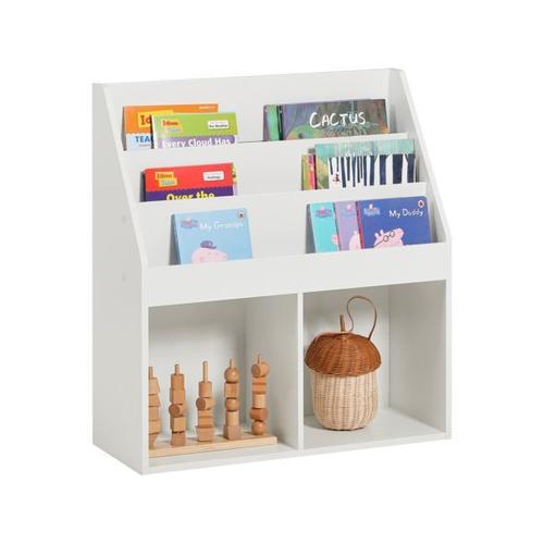 Bibliothèque à livres étagère de rangement jouets pour enfants