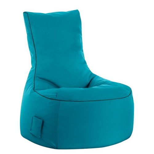 Fauteuil Design Swing Bleu Petrole