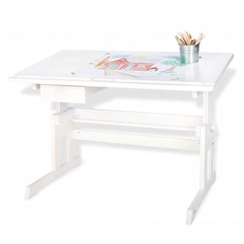 Bureau Pour Enfants Lena Laqu Blanc