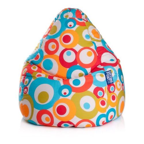 Pouf Poire Malibu L Turquoise