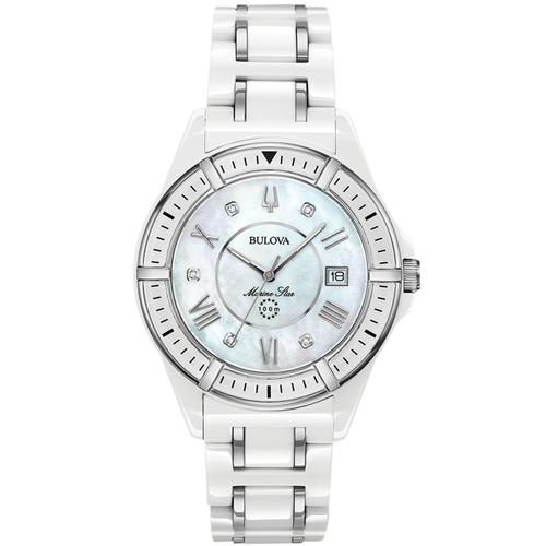 Ladies Watch Bulova 98p172, Quartz, 37mm, 10atm