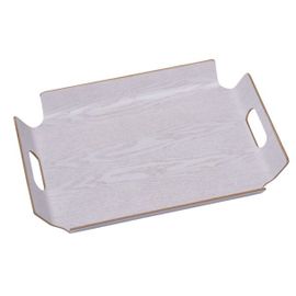 Plateau Rectangle No Angle 44,5x34 Cm Blanc