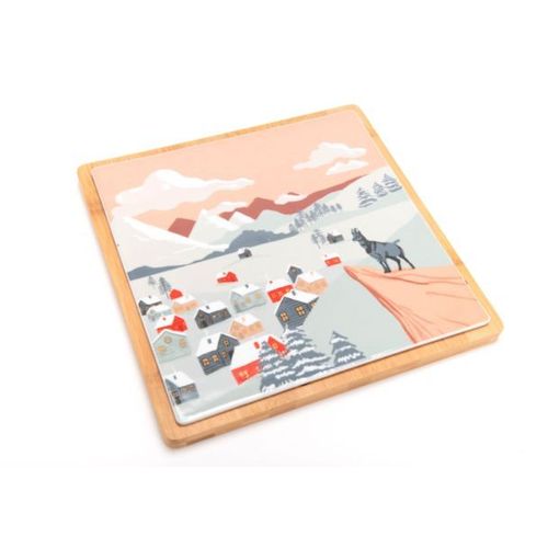 Coffret Plateau Carré Montagne