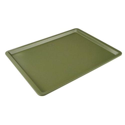 Zenker 7457 Plaque À Pâtisserie Verte Éco-Responsable, Plaque À Four En Acier Anti-Adhésif, Ilag, Cire De Carnauba, 42 X 32 X 1,5 Cm