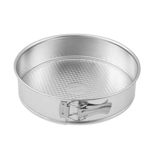 Zenker 6801 Moule À Manqué À Charnière En Acier Étamé, Moule À Gâteau Rond En Fer Blanc, Argenté, Acier Étamé, 18cm
