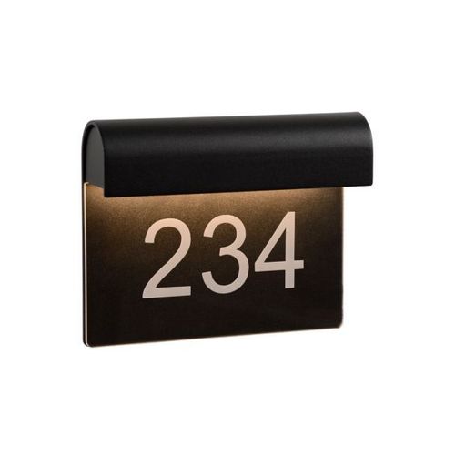 Applique Pour Numéro De Porte Led Thesi, Noire