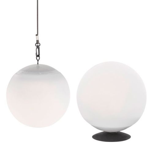 Suspension Led Solaire Twin, Télécommande, Blanche