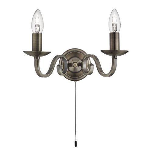 Applique Richmond, 2 Lampes Interrupteur À Tirette