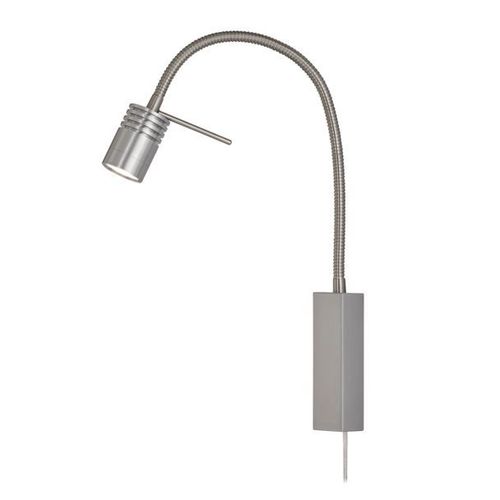 Applique Led River, Bras Flex, Métal Rainuré