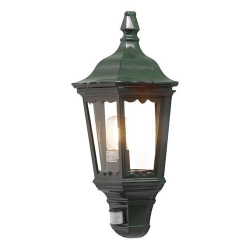 Applique Firenze Demi-Coupe, Capteur, Verte