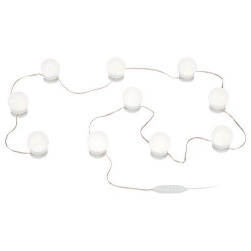 Applique Miroir Usb Hollywood 10 Lampes Sphériques