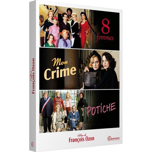 3 Films De François Ozon : 8 Femmes + Mon Crime + Potiche - Pack
