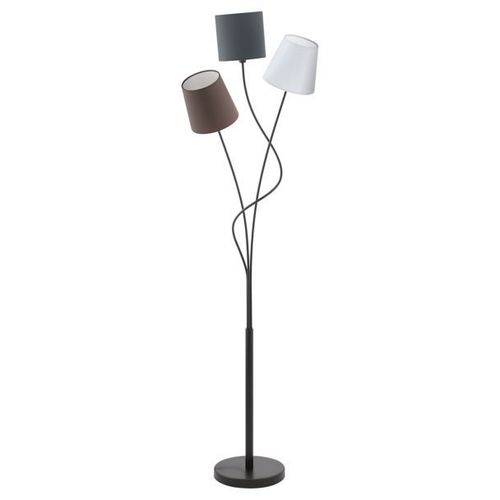 Lampadaire Maronda Avec Trois Abat-Jour En Tissu