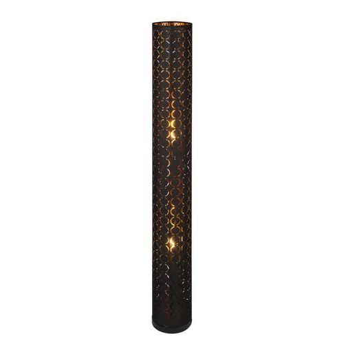 Lampadaire Harald Au Style Oriental Noir