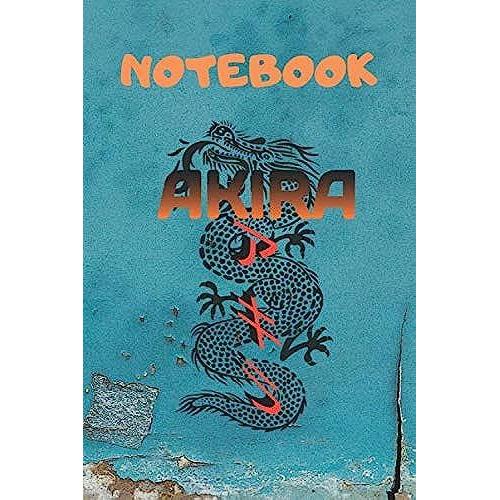 Akira: Akira Anime - 6x9, Blank Lined Journal For Kids, Ramen, Anime, Manga Lovers / 110 Pages.