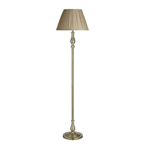 Lampadaire Flemish Avec Un Abat-Jour Plié