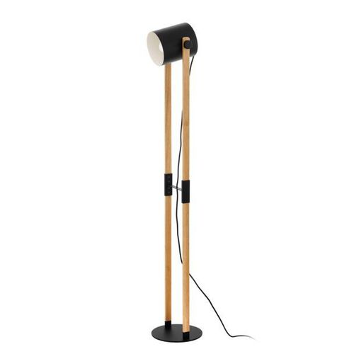Lampadaire Hornwood Avec Support En Bois