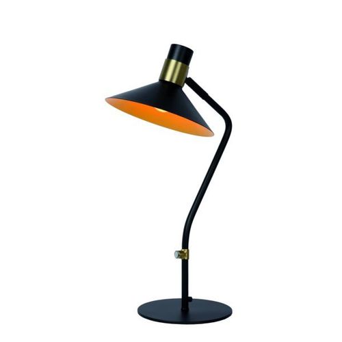 Lampe À Poser Pepijn En Noir Et Doré