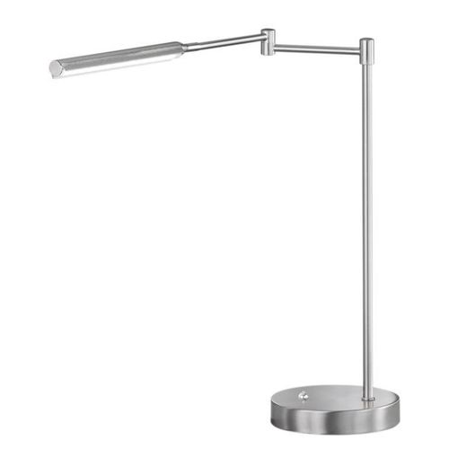 Lampe À Poser Led Nami, Dimmable, Nickel