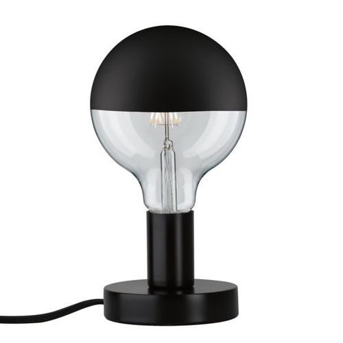 Paulmann Haldor Lampe À Poser En Noir
