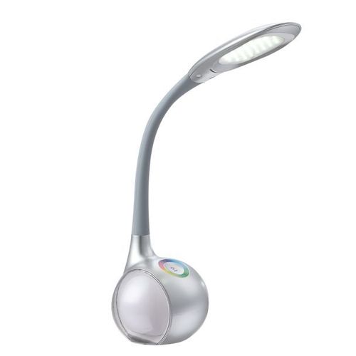 Lampe À Poser Led Argentée Paula