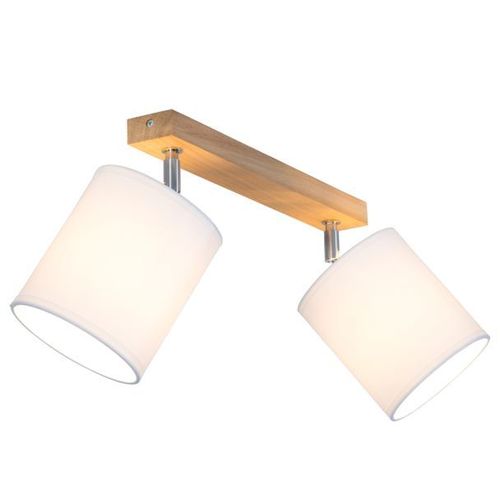 Spot Pour Plafond Corralee Blanc À 2 Lampes
