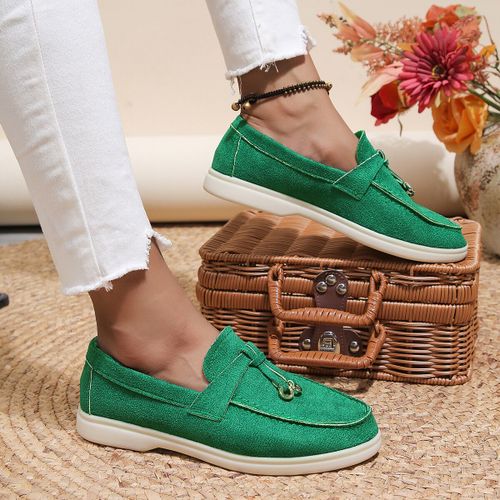 Mocassins Décontractés À Semelle En Caoutchouc Pour Femmes,Chaussures Plates Légères,Baskets Rouges À Enfiler,Chaussures Oxford Simples,Tendance De La Mode,43,2024