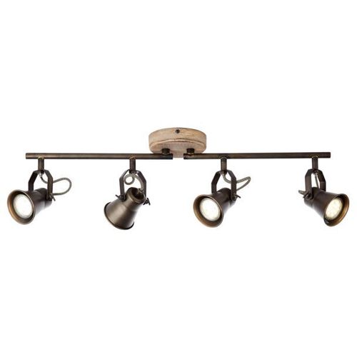 Spot Pour Plafond Seed À 4 Lampes, Noir