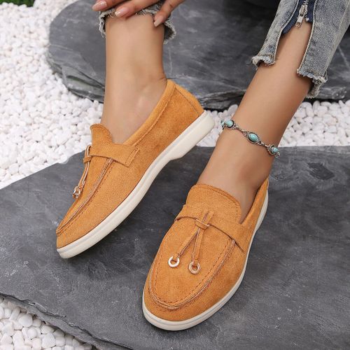 Mocassins Décontractés À Semelle En Caoutchouc Pour Femmes,Chaussures Plates Légères,Baskets Rouges À Enfiler,Chaussures Oxford Simples,Tendance De La Mode,43,2024