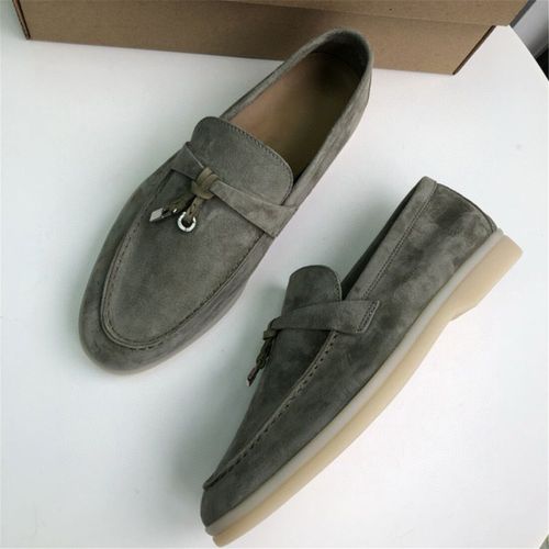 Chaussures Chaussures De Marche D'été Pour Femmes Et Hommesmocassins En Cuir Suédé Rosegland En Métalchaussures Plates Enfilermulesmocassins De Conduite Décontractés