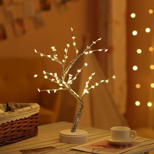 BEO Creative arbre lampe perle arbre lampe écran tactile lampe chambre lampe  cadeau stand lampe décoration lampe lampe de table #3