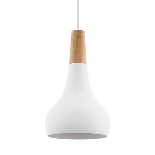 Eglo Sabinar - Petite Suspension À 1 Ampoule Blanche, E27