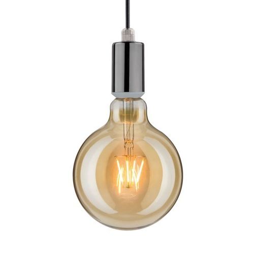 Suspension Larus métal chrome noir IP44 - TS
