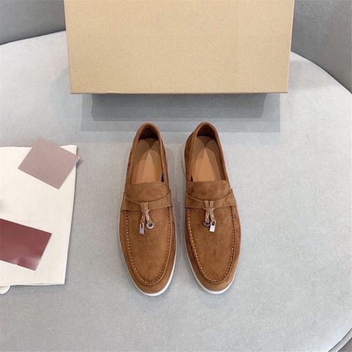 Chaussures Chaussures De Marche D'été Pour Femmes Et Hommesmocassins En Cuir Suédé Rosegland En Métalchaussures Plates Enfilermulesmocassins De Conduite Décontractés