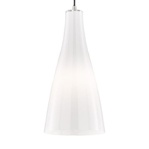 Suspension Zeal, Nickel Mat/Opale, Ø 23 Cm