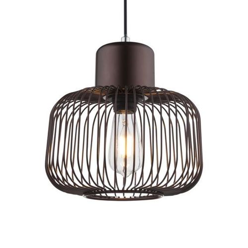 Suspension Design Industriel Akin - H. 120 Cm - Marron Bronze